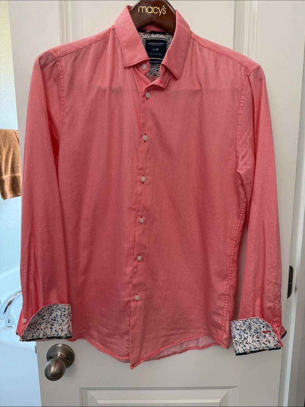 3 Men’s Small Button Up Shirt Bundle Nautica Banana Republic